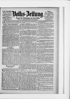 Volks-Zeitung vom 25.10.1902