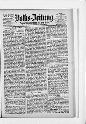 Volks-Zeitung vom 27.10.1902