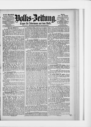 Volks-Zeitung vom 03.11.1902