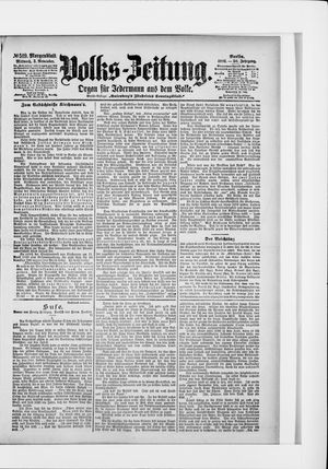Volks-Zeitung vom 05.11.1902