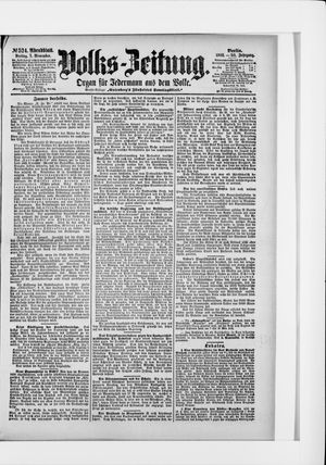 Volks-Zeitung vom 07.11.1902