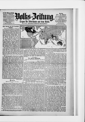 Volks-Zeitung vom 11.11.1902
