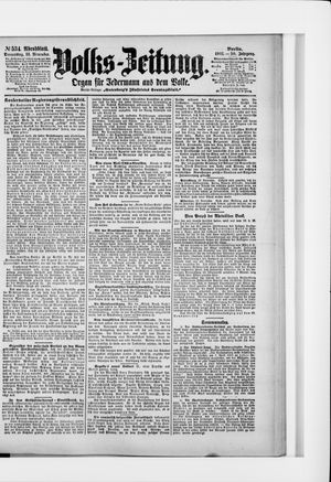 Volks-Zeitung vom 13.11.1902