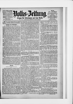 Volks-Zeitung vom 15.11.1902