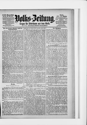 Volks-Zeitung vom 16.11.1902