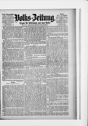 Volks-Zeitung vom 28.11.1902
