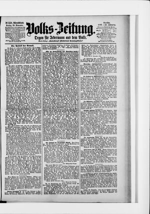 Volks-Zeitung vom 28.11.1902