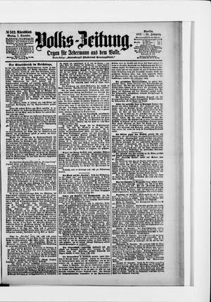 Volks-Zeitung on Dec 1, 1902