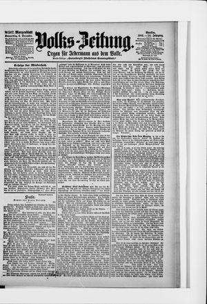 Volks-Zeitung vom 04.12.1902