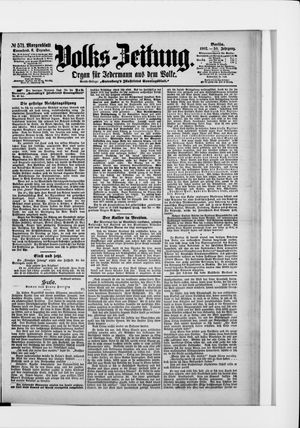 Volks-Zeitung vom 06.12.1902