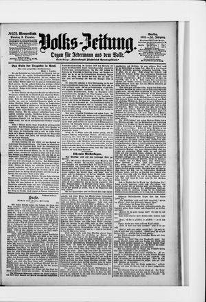 Volks-Zeitung vom 09.12.1902
