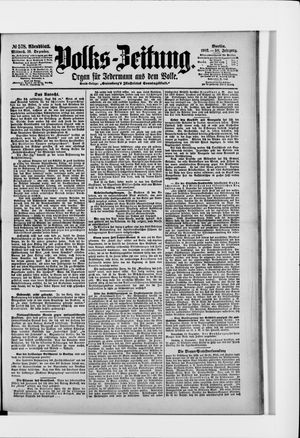 Volks-Zeitung on Dec 10, 1902
