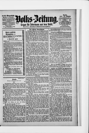Volks-Zeitung vom 14.12.1902