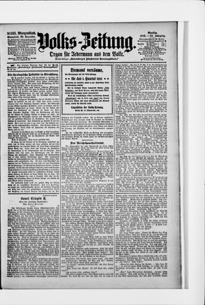 Volks-Zeitung vom 20.12.1902