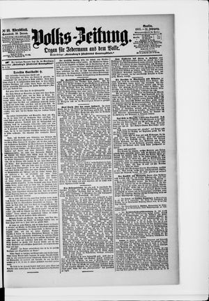 Volks-Zeitung on Jan 10, 1903