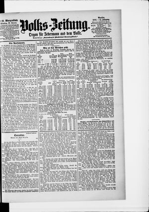 Volks-Zeitung vom 13.01.1903