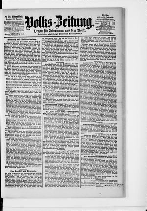 Volks-Zeitung vom 23.01.1903