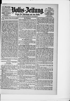 Volks-Zeitung vom 31.01.1903