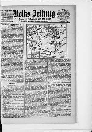 Volks-Zeitung vom 03.02.1903