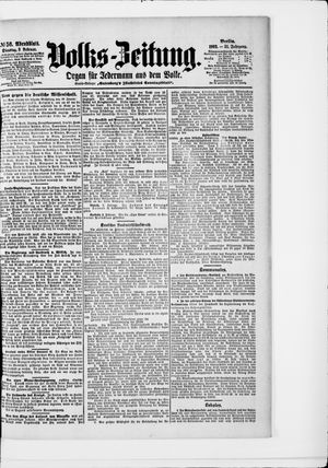 Volks-Zeitung vom 03.02.1903