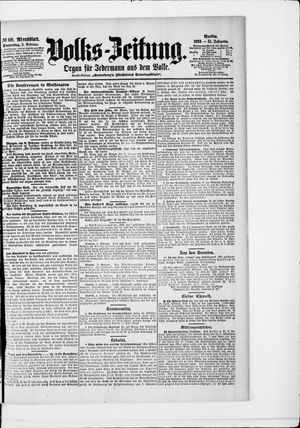 Volks-Zeitung vom 05.02.1903