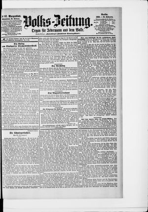 Volks-Zeitung on Feb 21, 1903