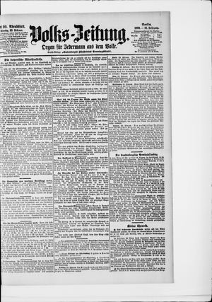 Volks-Zeitung vom 23.02.1903