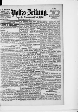 Volks-Zeitung vom 07.03.1903