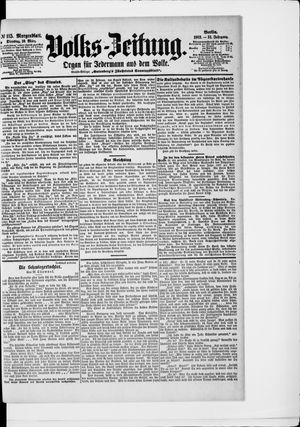 Volks-Zeitung on Mar 10, 1903