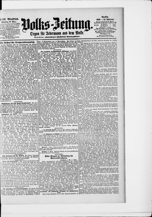 Volks-Zeitung vom 10.03.1903