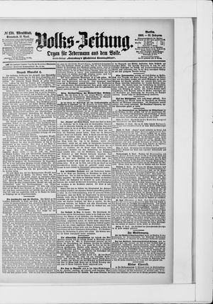 Volks-Zeitung vom 11.04.1903