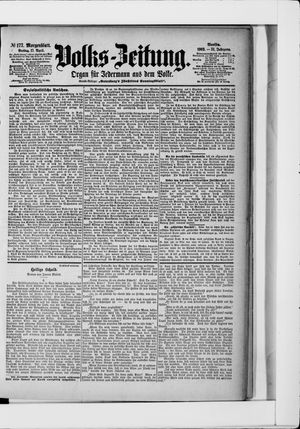 Volks-Zeitung vom 17.04.1903