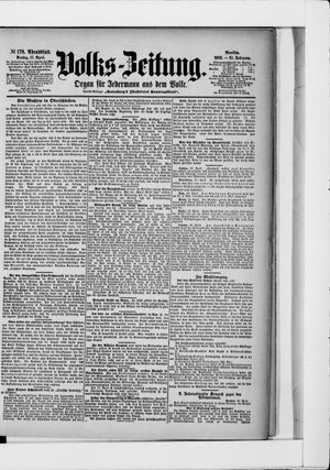 Volks-Zeitung vom 17.04.1903