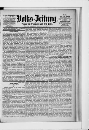 Volks-Zeitung on May 2, 1903