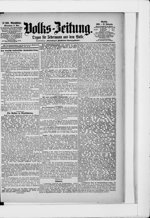 Volks-Zeitung vom 09.05.1903