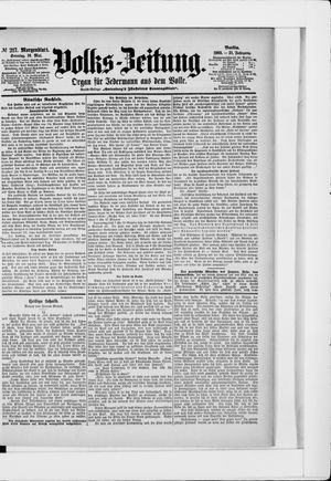 Volks-Zeitung vom 10.05.1903