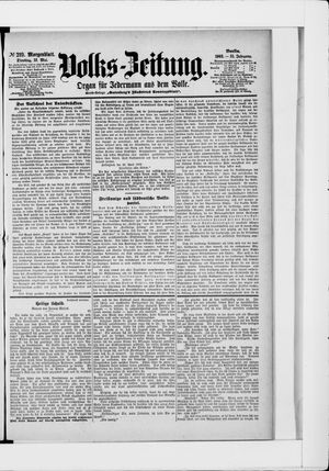 Volks-Zeitung on May 12, 1903