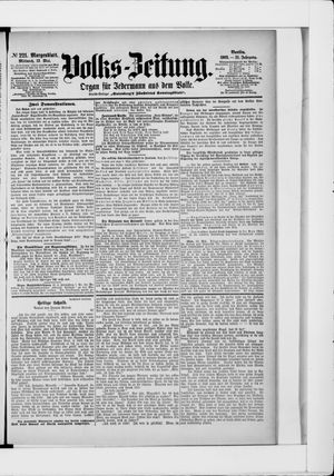 Volks-Zeitung on May 13, 1903