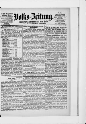 Volks-Zeitung on May 16, 1903