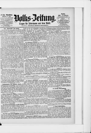 Volks-Zeitung on Jun 3, 1903