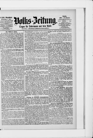 Volks-Zeitung vom 04.06.1903