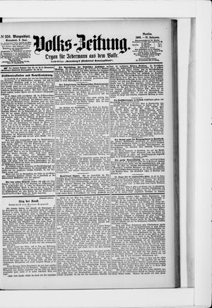 Volks-Zeitung vom 06.06.1903