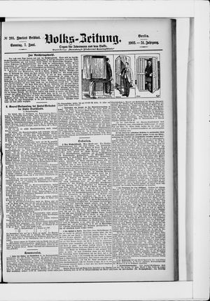 Volks-Zeitung on Jun 7, 1903