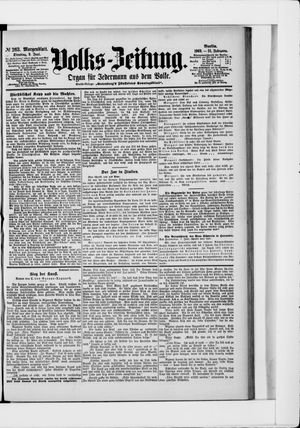 Volks-Zeitung vom 09.06.1903