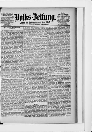 Volks-Zeitung vom 10.06.1903