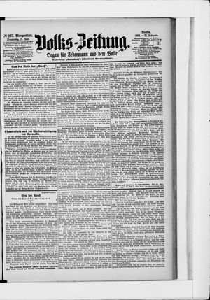 Volks-Zeitung vom 11.06.1903