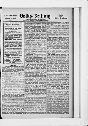 Volks-Zeitung on Jun 14, 1903