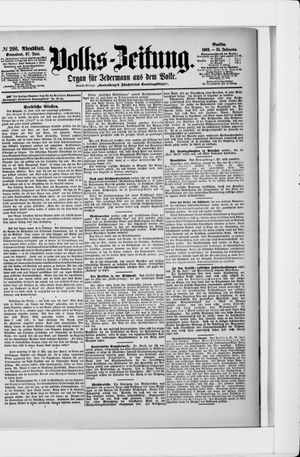 Volks-Zeitung on Jun 27, 1903