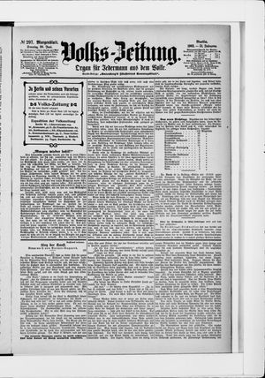 Volks-Zeitung vom 28.06.1903