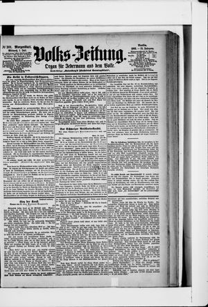 Volks-Zeitung vom 01.07.1903